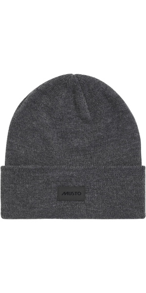 2025 Musto Shaker Cuff Beanie Hat 86015 - Dark Grey Marl